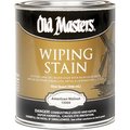 Old Masters Old Masters 13004 American Walnut Wiping 240 Voc Stain - 1 Quart 86348130043